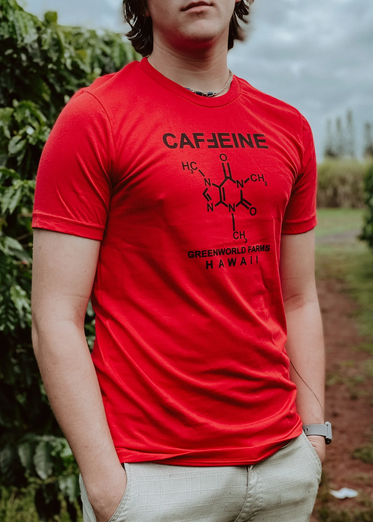 Caffeine Molecule T-shirt - Image 3